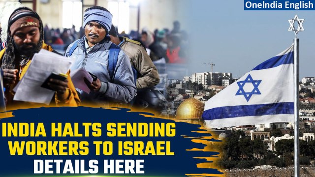 Israel-Iran Standoff: India Temporarily Halts Sending Workers to Israel Post Iran Attack | Oneindia