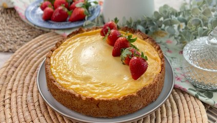 Tarta de queso alemana con requesón