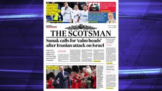 The Scotsman Bulletin Monday April 15 2024 #Iran #Israel