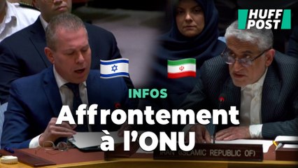Après l’offensive de l’Iran en Israël, les deux pays s’affrontent à l’ONU