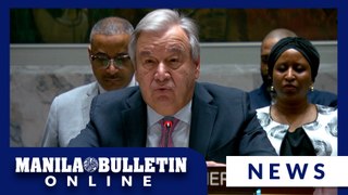 UN chief urges ‘restraint’ amid escalating conflict after Iran’s attack on Israel