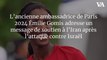 L’ancienne ambassadrice de Paris 2024 Émilie Gomis adresse un message de soutien à l’Iran après l’attaque contre Israël