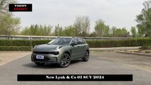 2.0T Engine, 254 Hp, Introduced on April 11 with Upgrades, New Lynk & Co 01 SUV 2024