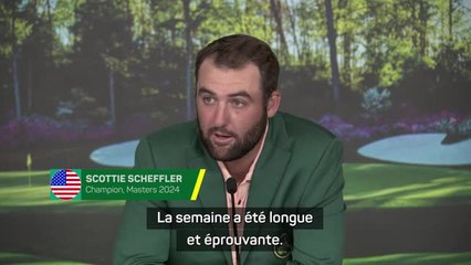 Scottie Scheffler Remporte le Masters d’Augusta : Une Victoire Inoubliable 🏆