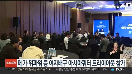 메가·위파워 등 여자배구 아시아쿼터 트라이아웃 참가