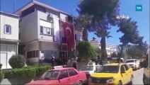 AKP'den CHP'ye geçen bir belediyenin borcu daha binaya asıldı