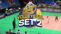 NCAA Women's Volleyball JRU vs. CSB (Second Set) | NCAA Season 99