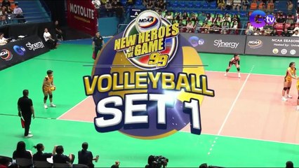 NCAA Women's Volleyball JRU vs. CSB (First Set) | NCAA Season 99