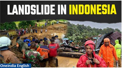 Download Video: Indonesia: Landslides Claim 18 Lives on Sulawesi Island, Two Missing | Oneindia News