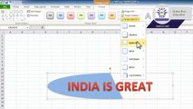 14.INSERT TAB(WORD ART---SYMBOLS)MS EXCEL