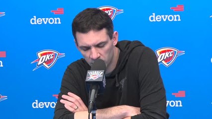 Thunder - Daigneault : ''L’Ouest a été incroyable cette année''