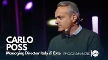 Intervista a Carlo Poss, Managing Director Italy di Exte, al Programmatic Day 2024