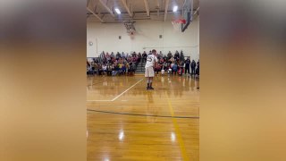 Teen With Special Needs Scores Basket On Senior Night | Happily TV