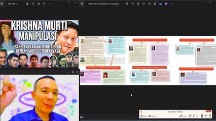 GURITA REKAYASA KRISHNA MURTI MEMANIPULASI SAKSI KUNCI HANI JUWITA BOON
