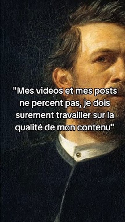 Mes videos et mes posts ne percent pas, je dois surement travailler sur la qualité de mon contenu