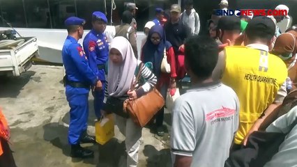 Detik-Detik Puluhan Nelayan Hadang Kapal Cepat Penumpang di Konawe Selatan