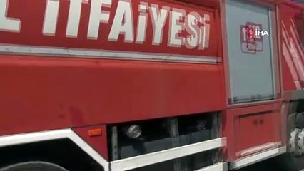 İstanbul'da iş merkezinde korkutan yangın