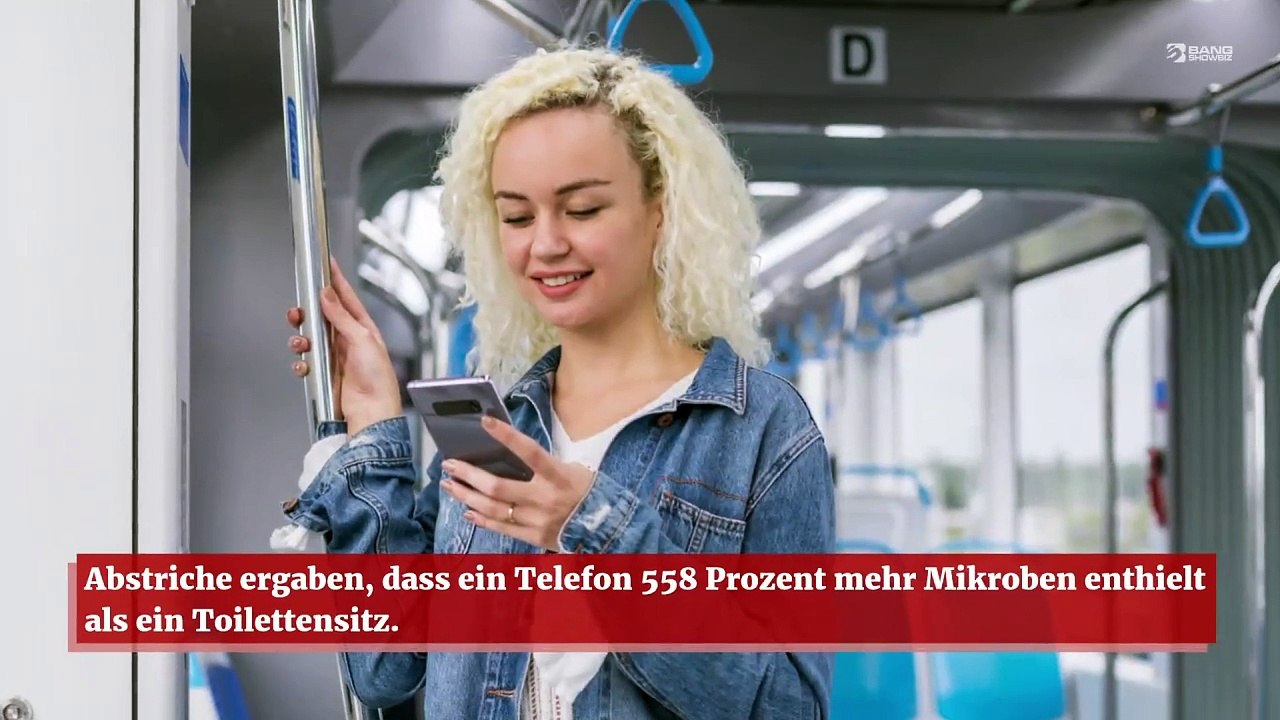 Telefone sollen sechsmal schmutziger als Toilettensitze sein