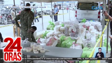 P13.3-B halaga ng shabu, nasabat sa Batangas | 24 Oras