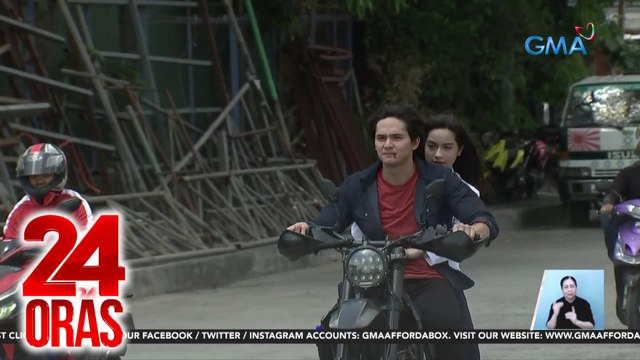 Jillian Ward, napasabak sa action scenes sa crossover cameo ni Doc Analyn sa Black Rider | 24 Oras