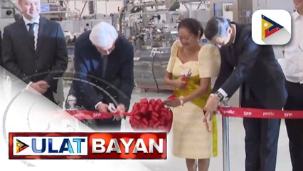 First Lady Liza Araneta-Marcos, pinangunahan ang inagurasyon ng State of the Art Manufacturing...