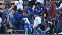 Watch Dodgers fan’s hidden ball trick on Machado’s homerun