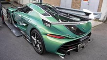 Supercars Leaving IAMS 2024 - Koenigsegg Jesko, LaFerrari Aperta, Chiron, Mansory F8XX, Carrera GT