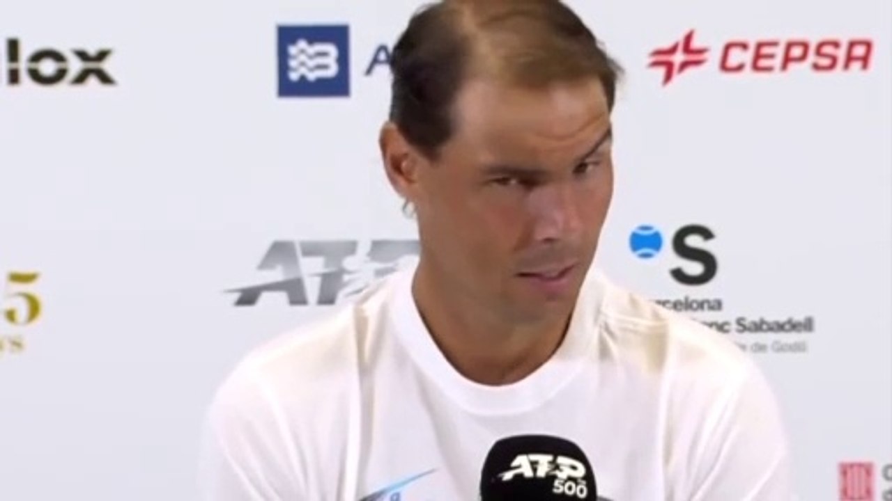 Tennis - Barcelone 2024 - Rafael Nadal : "I came here at the last minute because I didn't know if I was going to be able to play! Tomorrow, I'll be out on the pitch... nothing makes me doubt"