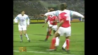 1989-1990 I OM 2-1 Benfica : Les buts olympiens