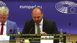 (ENG) Eduardo Bolsonaro expõe no Parlamento Europeu_ ditadura brasileira e Twitter Files