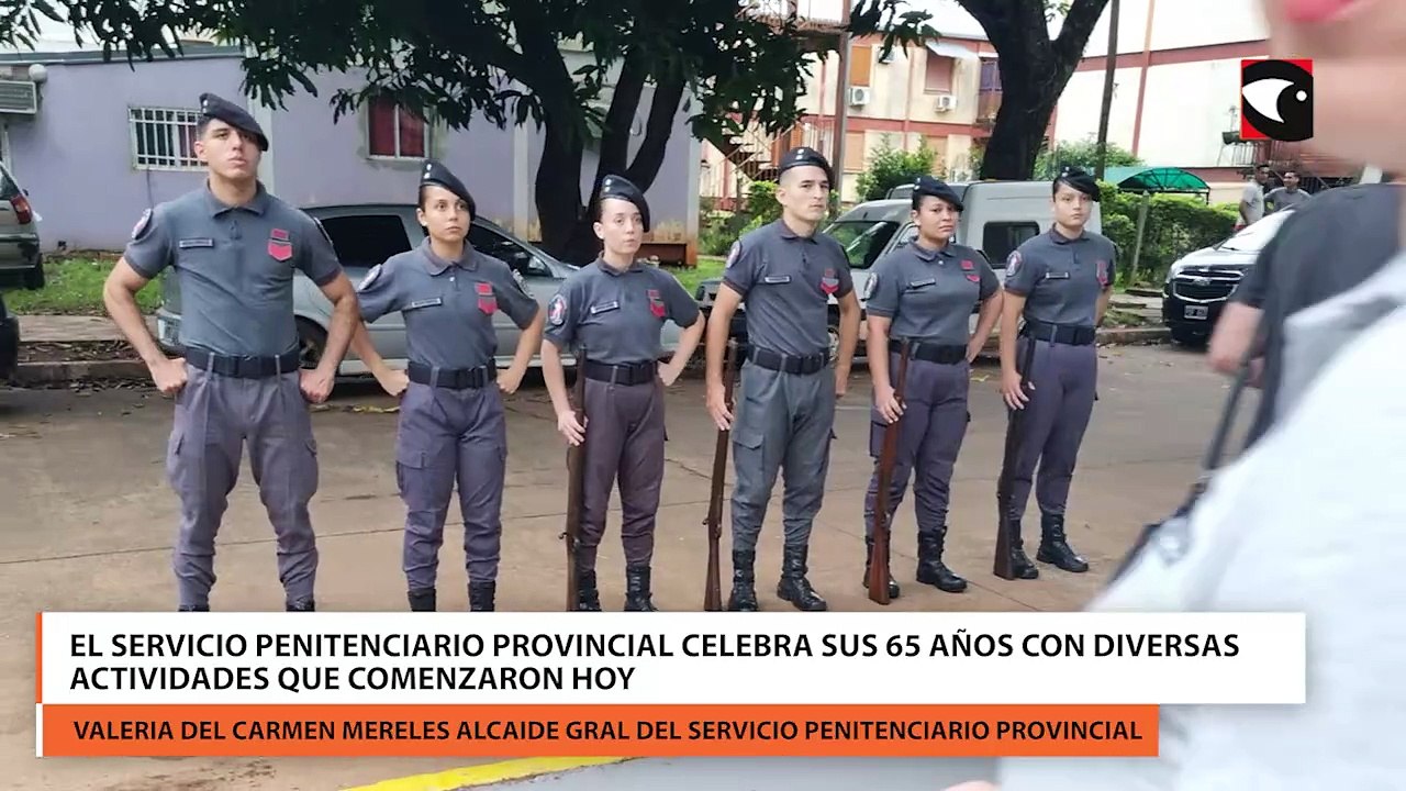 El Servicio Penitenciario Provincial celebra sus 65 años con diversas actividades que comenzaron hoy