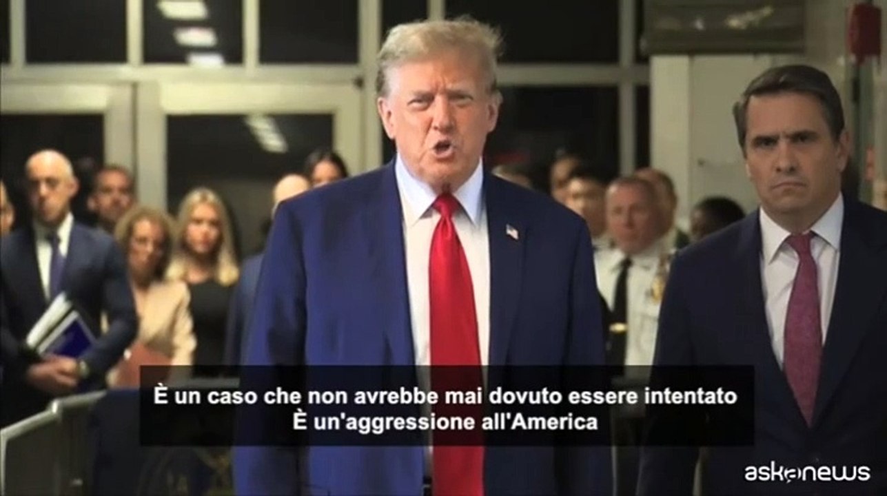 Trump: il mio processo una aggressione agli Usa e un attacco politico