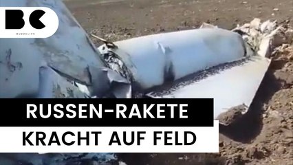 Ukrainer entdeckt gut erhaltene russische Überschallrakete auf Feld in Donezk 🚀