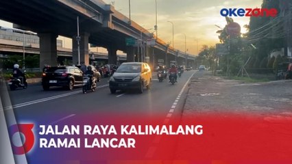 H+4 Lebaran, Jalan Raya Kalimalang Terpantau Ramai Lancar