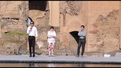 Cristiano Leone, nasce lo Specchio d'Acqua Terme di Caracalla