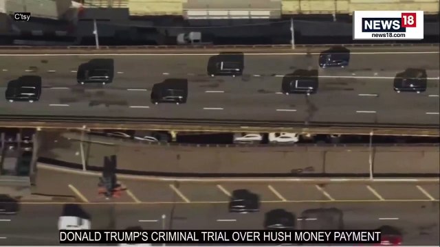 Trump part pour le palais de justiceLa sélection du jury devrait commencer dans l'affaire pénale de Stormy Daniels, alors que Donald Trump défend 34 accusations de falsification de dossiers commerciaux pour cacher le paiement présumé.