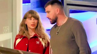 Travis Kelce Caught Fixing Taylor Swift Hair