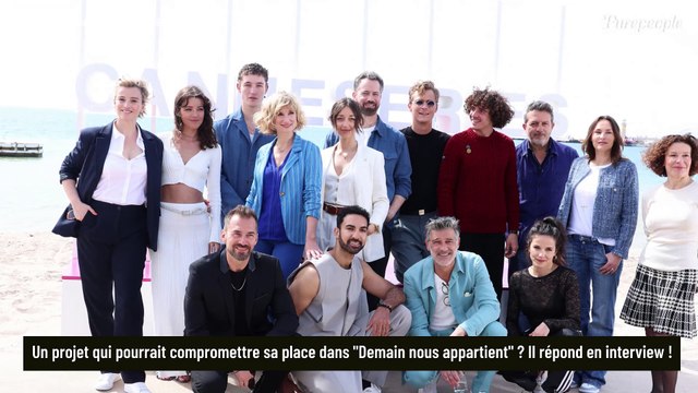 Emmanuel Moire prêt à quitter Demain nous appartient ? Un projet d'envergure s'impose à lui, une organisation particulière attendue