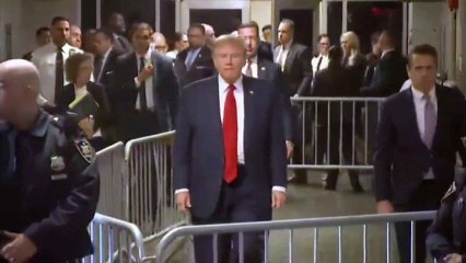 Comienza el primer juicio penal contra Donald Trump.