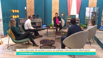 Local Génial - 15/04/2024 - Une cagnotte de lycéens pour un périple mémoriel en Allemagne