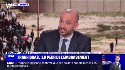 Iran/Israël: "Ce régime théocratique iranien est une menace pour sa propre population et la paix dans la région", affirme Benjamin Haddad (Renaissance)