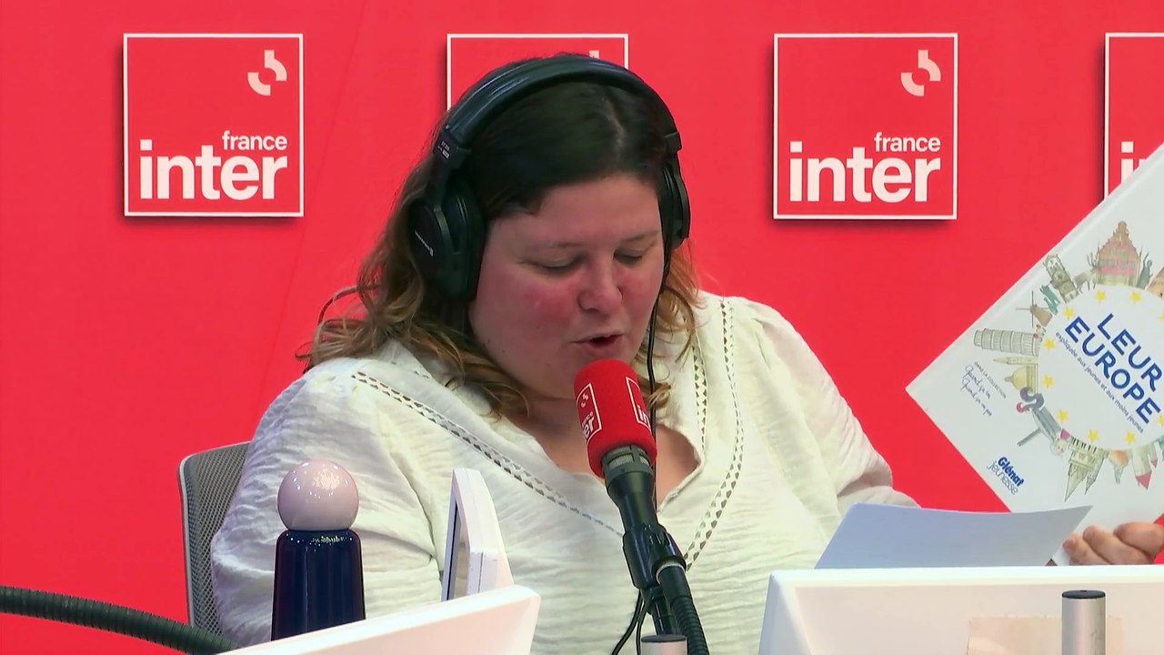 Marine Baousson teste un livre jeunesse sur l'Europe