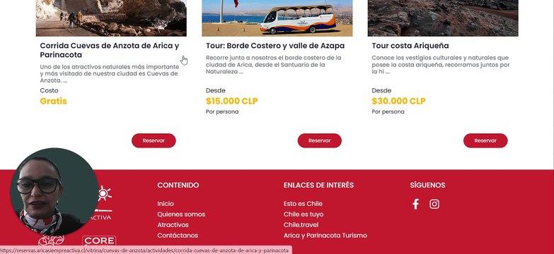 Cápsula N°6 Módulo Reservas Plataforma de Reservas.