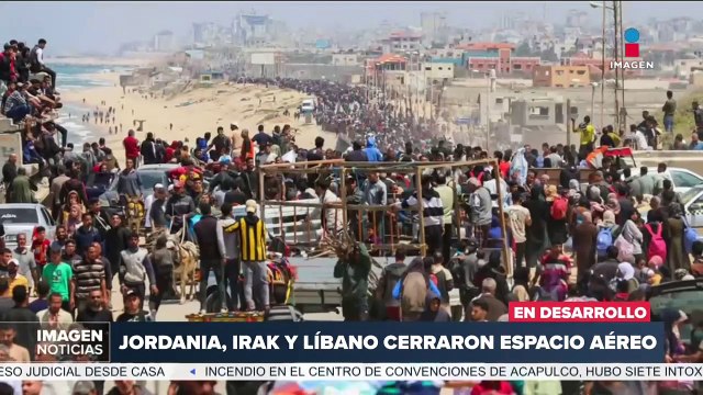 Irán lanza misiles y dispara en contra de territorio Israelí