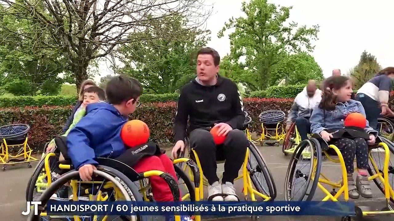 HANDISPORT / 60 jeunes sensibilisés à la pratique sportive
