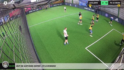 But de Antonin  Defer - FC AVESNOIS