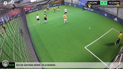 But de Antonin  Defer - FC AVESNOIS