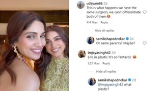 Bhumi Pednekar's Sister Hits Back At Trollers' Comments On Her Post