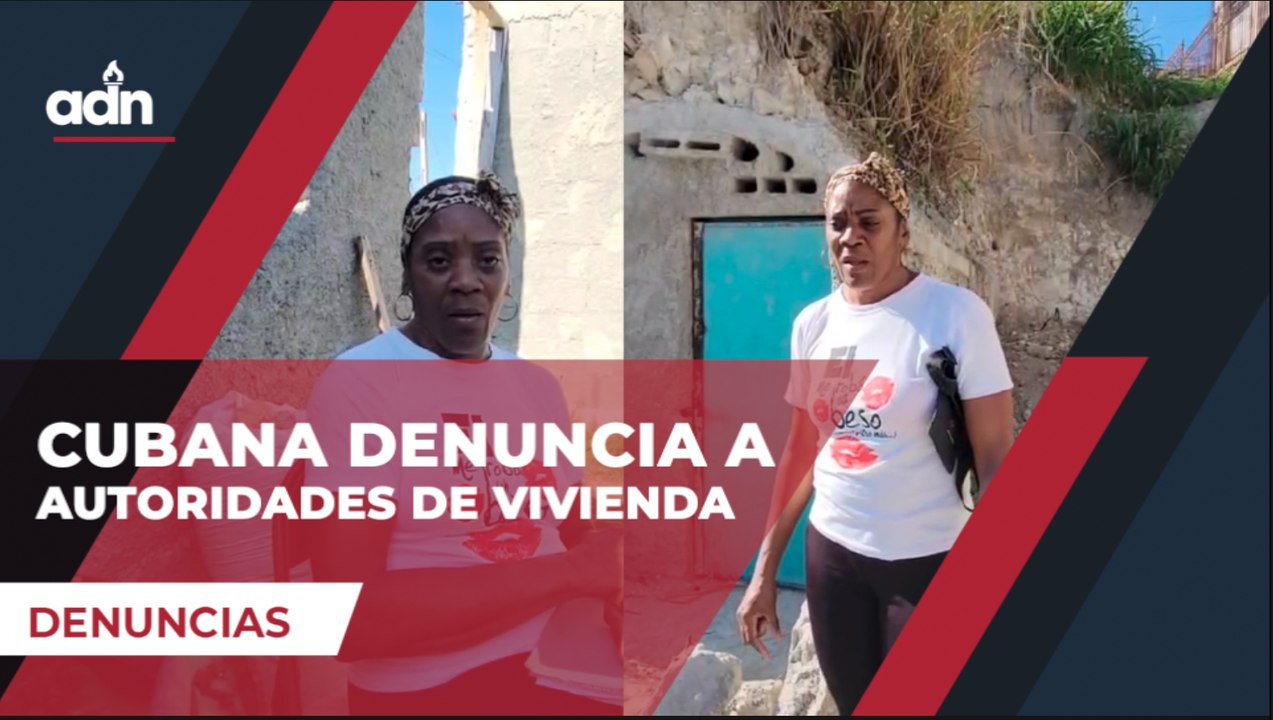 Cubana denuncia a autoridades de vivienda