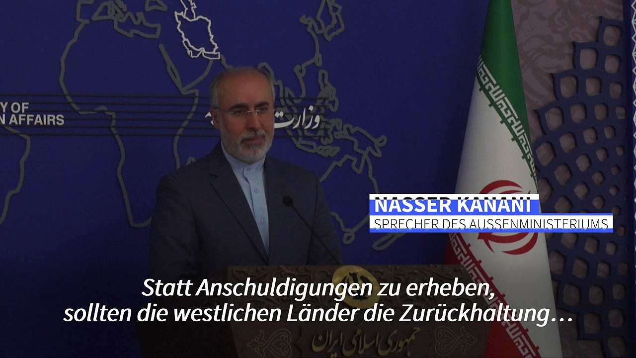 Iran fordert Anerkennung für 'Zurückhaltung' gegenüber Israel